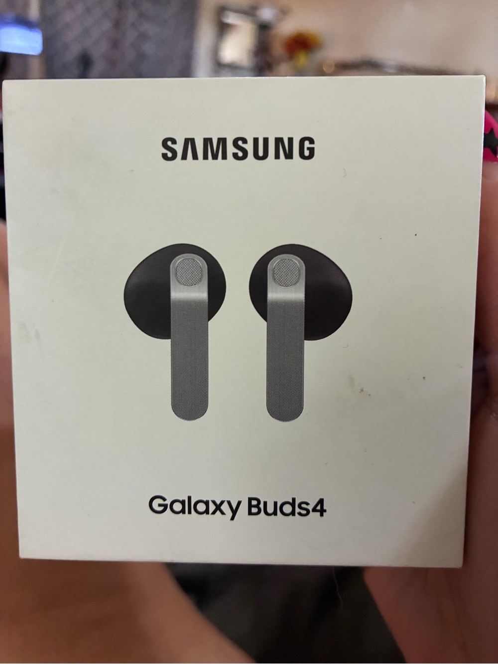 Samsung Galaxy Buds4 True Wireless Earbuds - Black and Silver